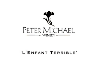 PETER MICHAEL WINERY 'L'ENFANT TERRIBLE' logo