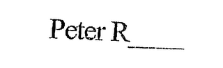 PETER R logo