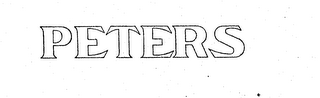 PETERS logo