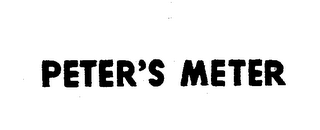 PETER'S METER logo