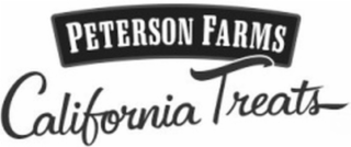 PETERSON FARMS CALIFORNIA TREATS logo