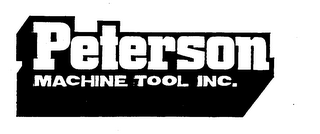 PETERSON MACHINE TOOL INC. logo