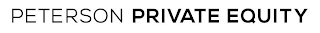 PETERSON PRIVATE EQUITY logo