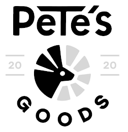 PETE'S GOODS 2020 logo