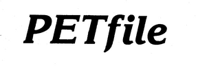PETFILE logo