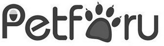 PETFORU logo