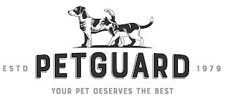PETGUARD YOUR PET DESERVES THE BEST ESTD 1979 logo