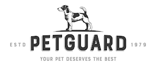 PETGUARD YOUR PET DESERVES THE BEST ESTD 1979 logo