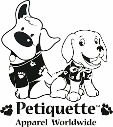 PETIQUETTE APPAREL WORLDWIDE logo