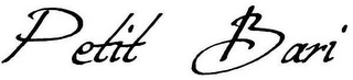 PETIT BARI logo