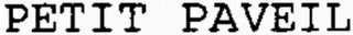 PETIT PAVEIL logo