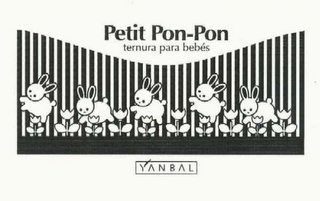 PETIT PON-PON TERNURA PARA BEBÉS YANBAL logo