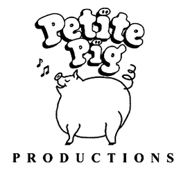 PETITE PIG PRODUCTIONS logo