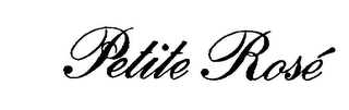 PETITE ROSE logo