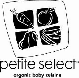 PETITE SELECT ORGANIC BABY CUISINE logo