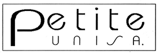 PETITE UNISA. logo