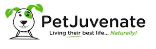 PETJUVENATE LIVING THEIR BEST LIFE...NATURALLY! logo
