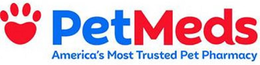 PETMEDS AMERICA'S MOST TRUSTED PET PHARMACY logo