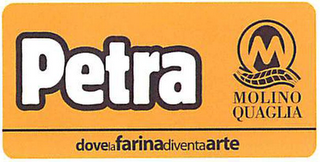 PETRA MOLINO QUAGLIA DOVE LA FARINA DIVENTA ARTE logo