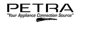 PETRA "YOUR APPLIANCE CONNECTION SOURCE" logo