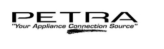 PETRA "YOUR APPLIANCE CONNECTION SOURCE" logo