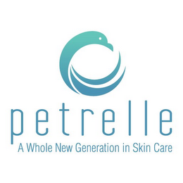 PETRELLE A WHOLE NEW GENERATION IN SKIN CARE logo
