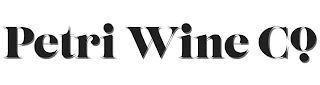 PETRI WINE CO. logo