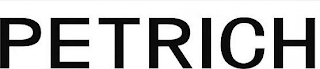 PETRICH logo