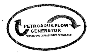 PETROAQUAFLOW GENERATOR RECOVERING USABLE WATER RESOURCES logo