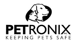 PETRONIX INC KEEPING PETS SAFE logo
