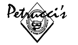 PETRUCCI'S THE BEST IN HOME COOKED MEALS logo
