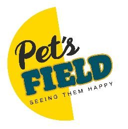 PET'S FIELD SEEING THEM HAPPY logo