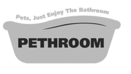 PETS, JUST ENJOY THE BATHROOM PETHROOM logo