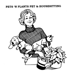 PETS 'N PLANTS PET & HOUSESITTING logo