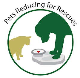 PETS REDUCING FOR RESCUES logo