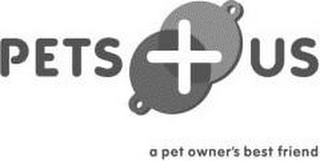 PETS + US A PET OWNER'S BEST FRIEND logo