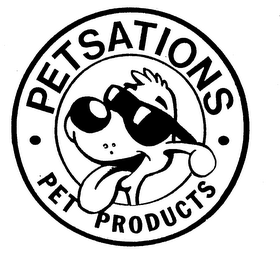 PETSATIONS PET PRODUCTS logo