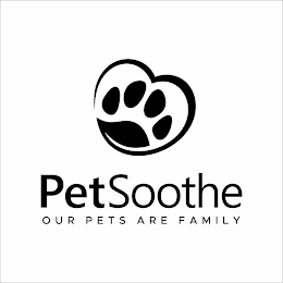 PETSOOTHE OUR PETS ARE FAMILY logo