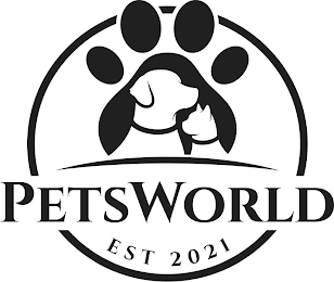 PETSWORLD EST 2021 logo