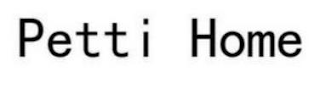 PETTI HOME logo