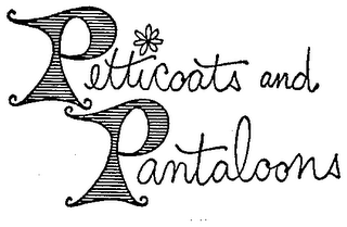 PETTICOATS AND PANTALOONS logo