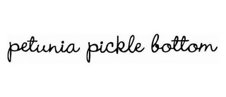 PETUNIA PICKLE BOTTOM logo