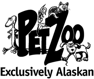 PETZOO EXCLUSIVELY ALASKAN logo