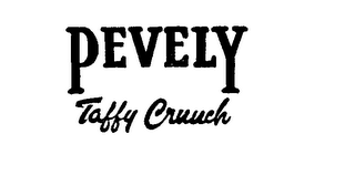 PEVELY TAFFY CRUNCH logo
