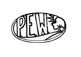 P.E.W. logo