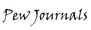 PEW JOURNALS logo