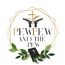 PEW PEW AND THE PEW logo
