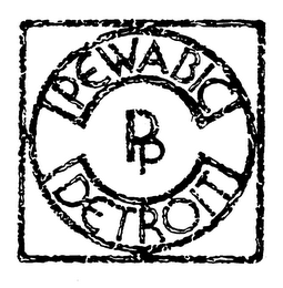 PEWABIC DETROIT PP logo