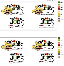 PEYOTE JOE'S FAST.  FRESH.  SOUTHWEST GRILL logo