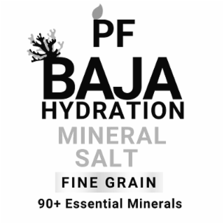 PF BAJA HYDRATION MINERAL SALT FINE GRAIN 90+ ESSENTIAL MINERALS logo